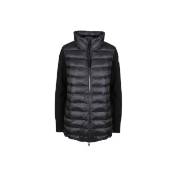 Moncler Long Combined Fleece 'Black'