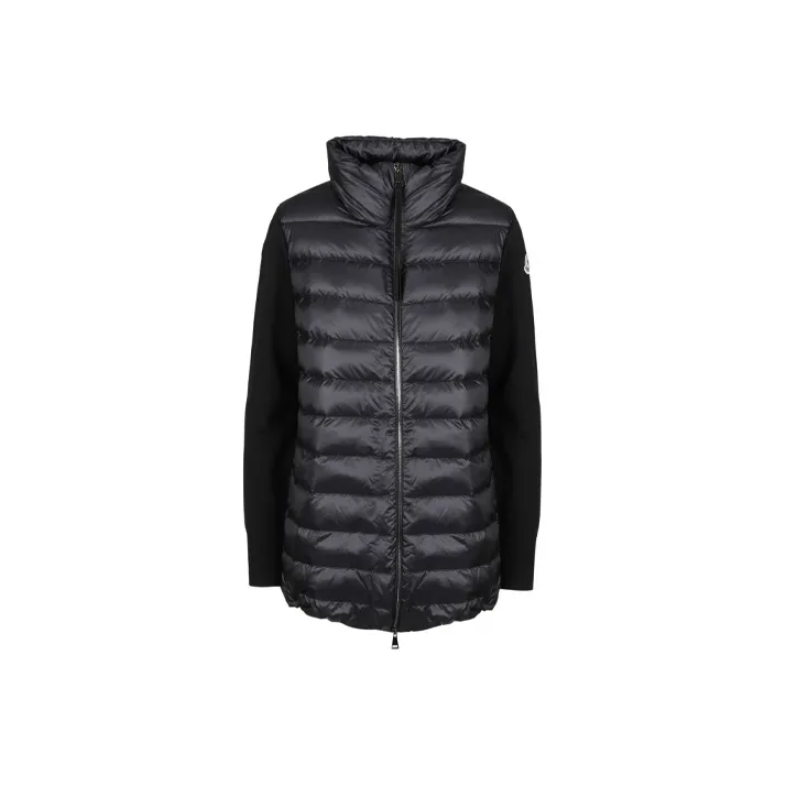 Moncler Long Combined Fleece 'Black'-0