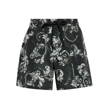 VERSACE JEANS COUTURE Baroque Print Shorts