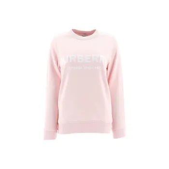 Burberry Women's Logo Sweatshirt Pink