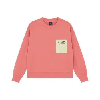 New Balance Sweatshirts Women's Pink