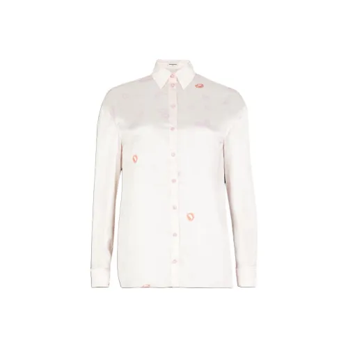 Sonia Rykiel Lipstick print Satin Shirt