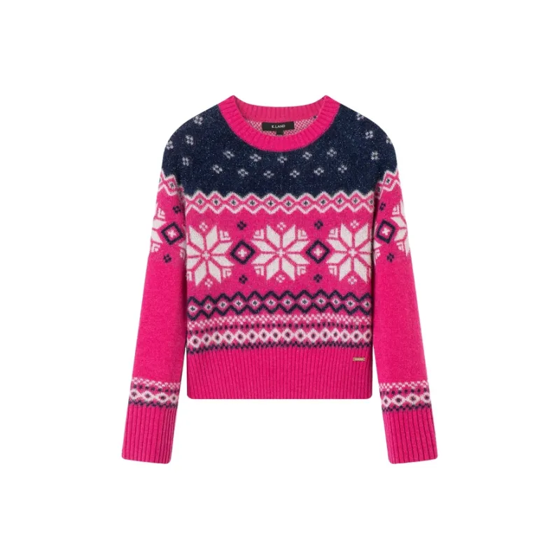 E.land Sweaters Women's Pink Pink25-0