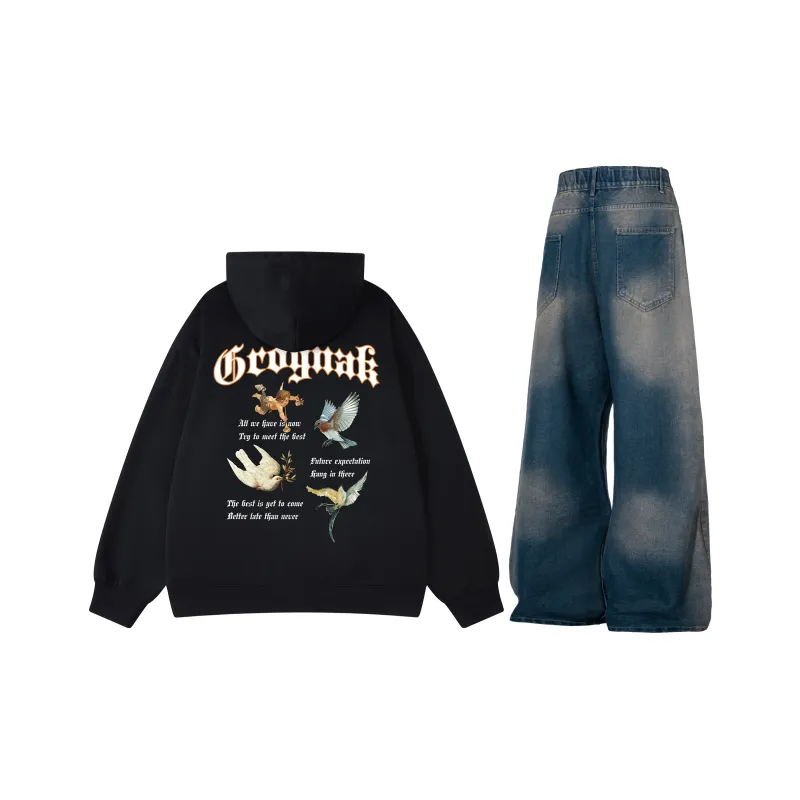 GROGNAK Sweatshirt Sets Unisex-0