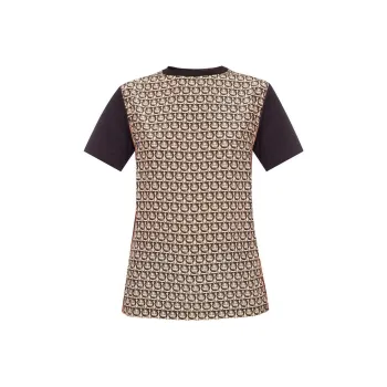 FERRAGAMO SS23 Regular T Shirt Women's Black