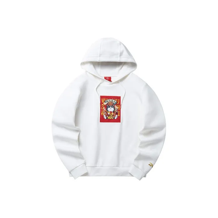 My King Mansleep X ANTA Life Collection Sweatshirts Women's White-0