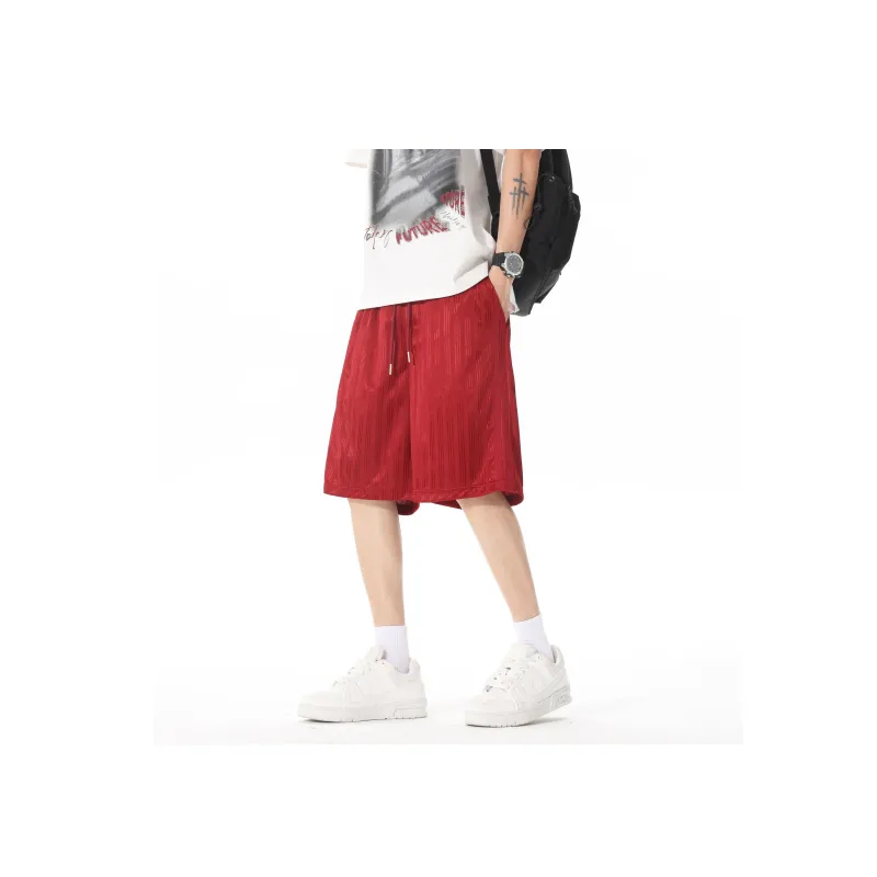MARK WAFFLE Casual Shorts Unisex-5