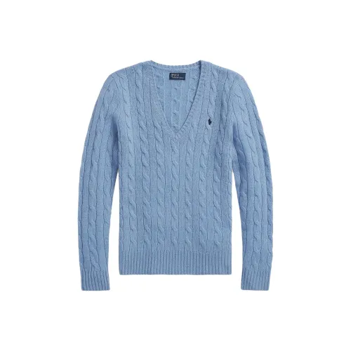 Polo Ralph Lauren Cable Knit V Neck Jumper