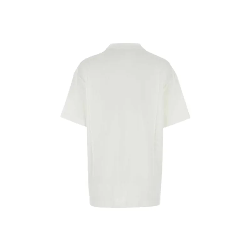 JIL SANDER Brooch detailed Cotton T shirt-1