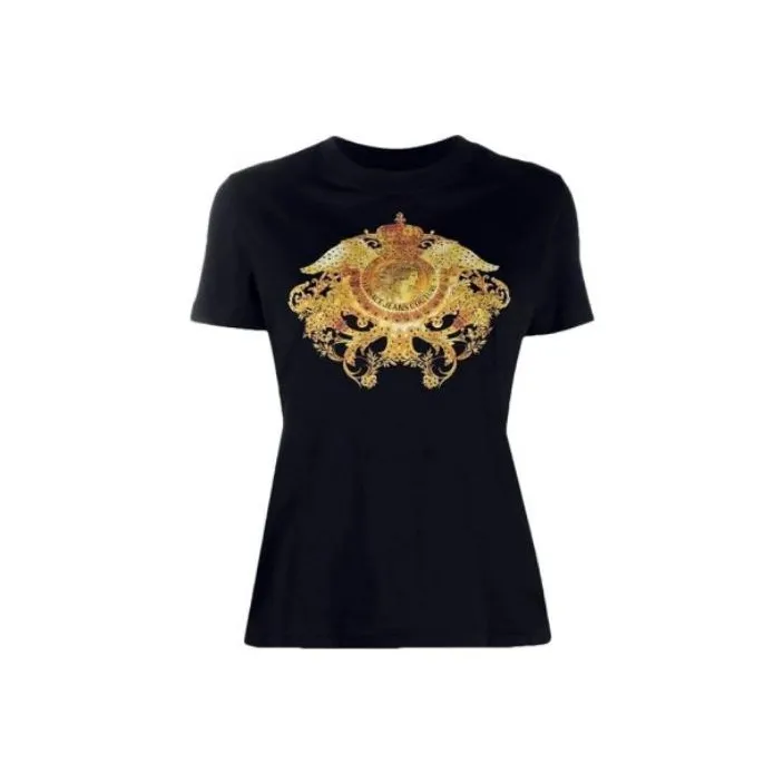 VERSACE JEANS COUTURE T Shirts Women's Black-0