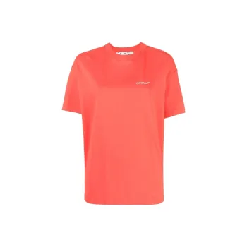 OFF WHITE T Shirts Women's Orange