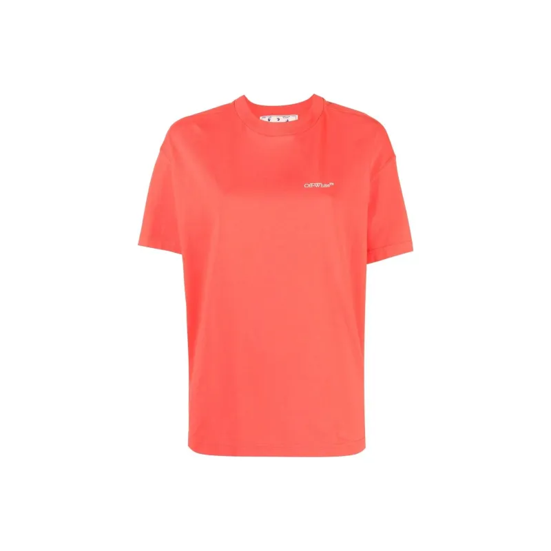 OFF WHITE T Shirts Women's Orange-0