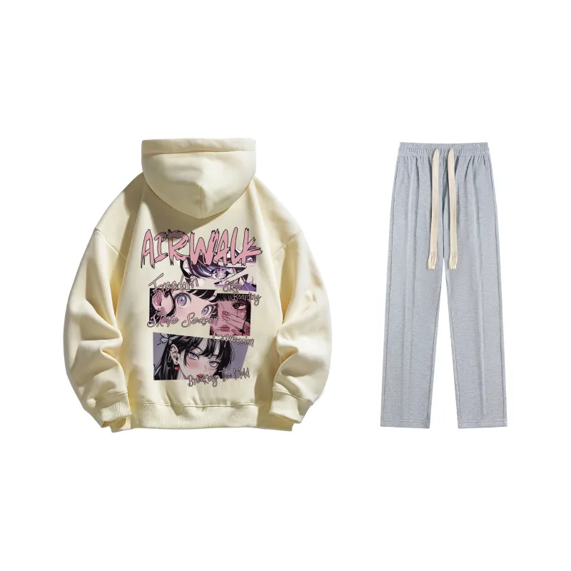 Airwalk Sweatshirt Sets Unisex-161