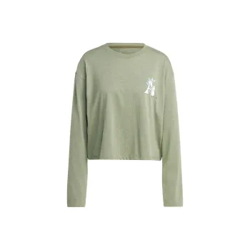Adidas Originals X MOOMIN T Shirts Women's Olive Green