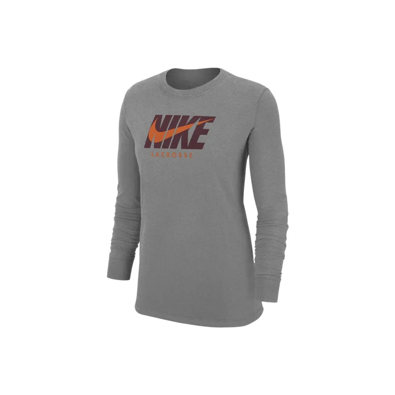 Nike Women's Lacrosse Long-Sleeve T-Shirt-0