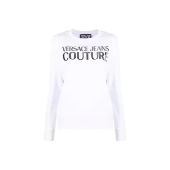 VERSACE JEANS COUTURE SS22 Sweatshirt Women's White