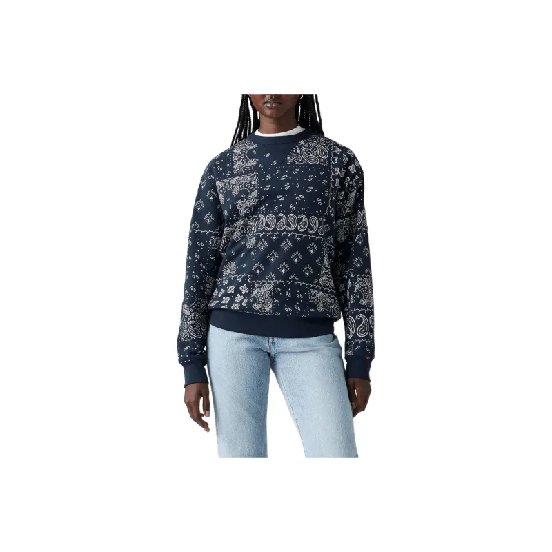 Levis Sweaters Women's Blue-0