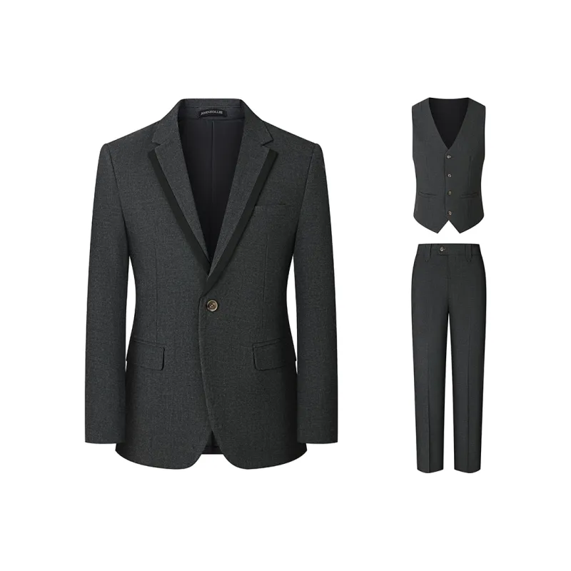 JOHNHOLLIS Business Suits Men's-14