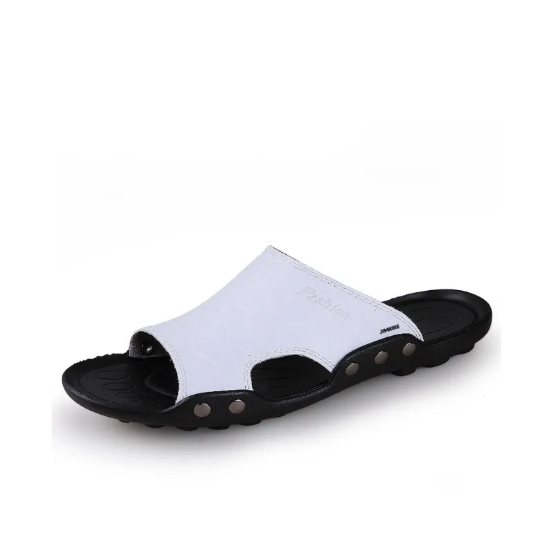 King Jinmai Slide Slippers Unisex Blue/Black/Brown/Blue-16