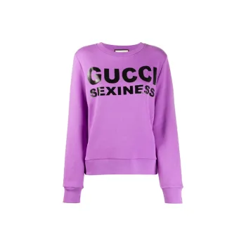 GUCCI Sweatshirt Women's Purple