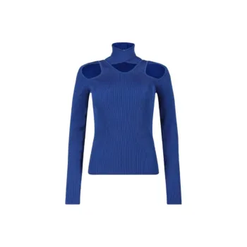 COPERNI Crossover Neck Cut Out Knitted Top