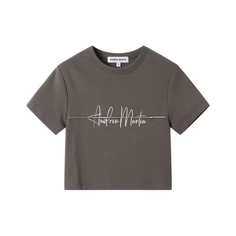 ANDREA MARTIN T Shirt Women's Gray-0