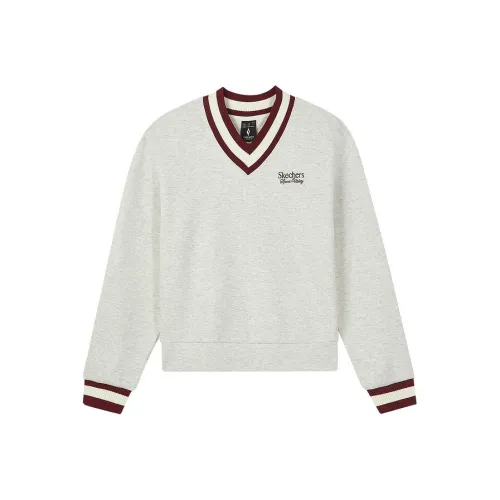 Skechers Sports Alliance Series Sweatshirt Women's Light Heather Gray