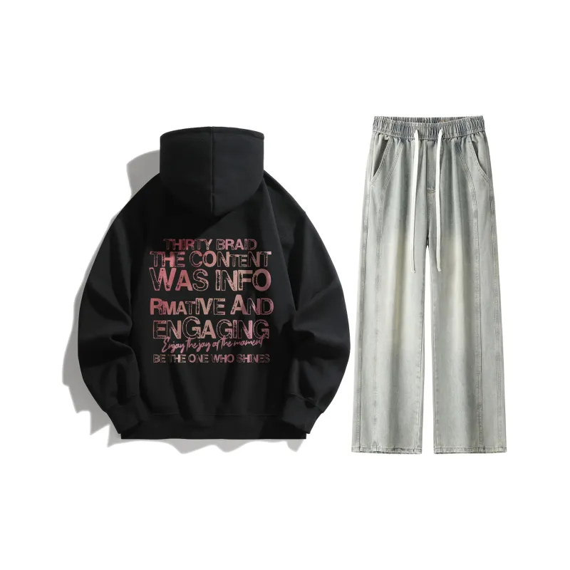 30BRAID Sweatshirt Sets Unisex-8