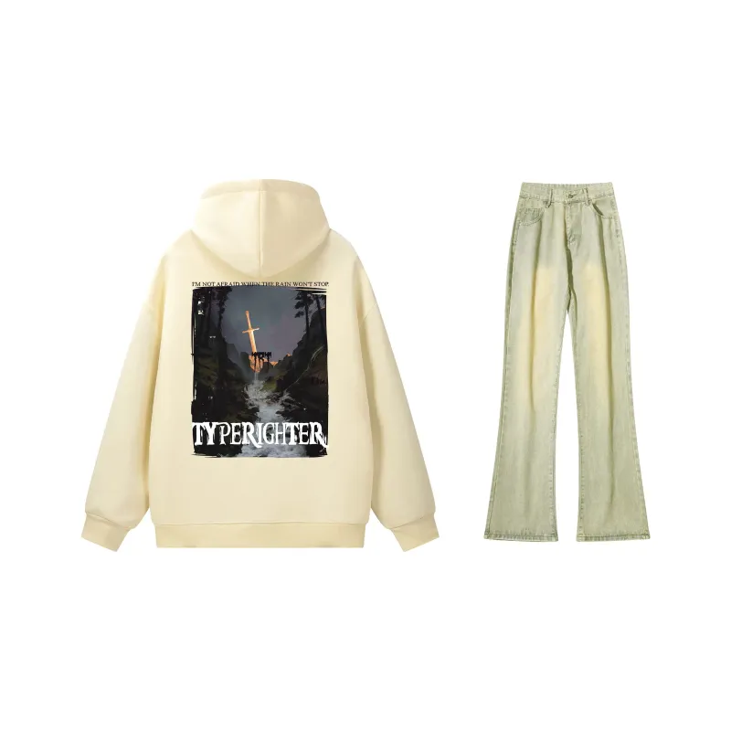 TYPERIGHTER Sweatshirt Set Unisex-13