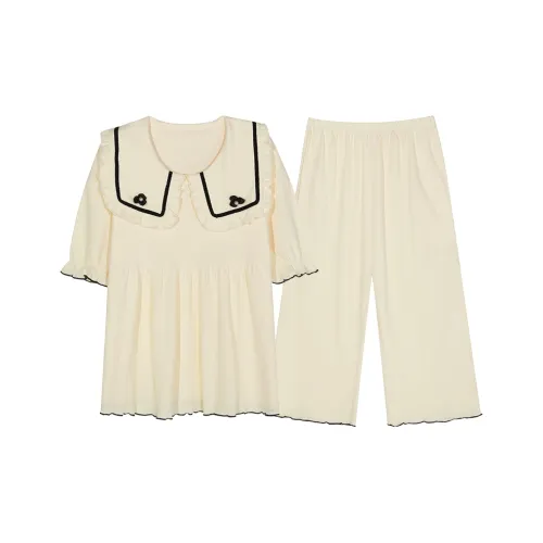 FENTENGCARE Pajama Set Women's Apricot