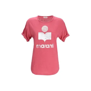 ISABEL MARANT Koldi Logo Printed Crewneck T Shirt