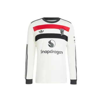 Adidas Originals Free Shipping With AdiClub Manchester United 24/25 Long Sleeve Third Jersey