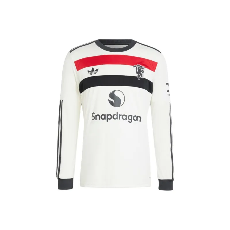 Adidas Originals Free Shipping With AdiClub Manchester United 24/25 Long Sleeve Third Jersey-0