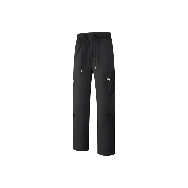 Alps 2025 Summer Cargo Pants Unisex Black-0