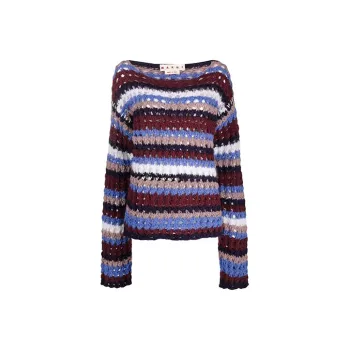 MARNI Loose Fit Sweater Women's Purple