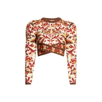 Farm Rio Cream Toucans Jumper