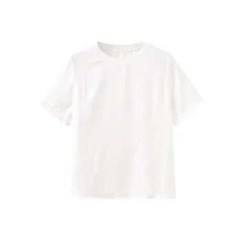 SHUIYUNJIAN T Shirt Women's Raw White