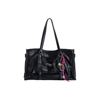 JACD PU Shoulder Bag Crossbody Bag Handbags Women's Black