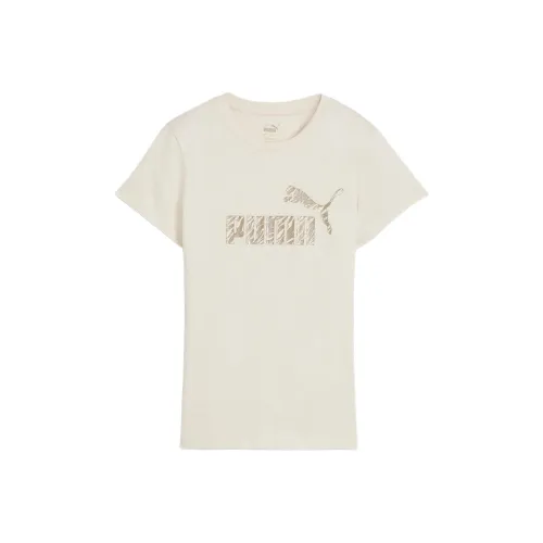 PUMA Jogging Baby Regular T Shirt Women's High Mountain Snow