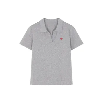 Mo Han Yi Mei T Shirt Women's Light Heather Gray