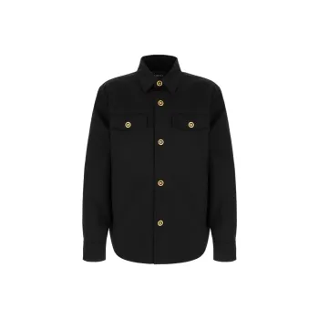 VERSACE Cotton Shirt Jacket