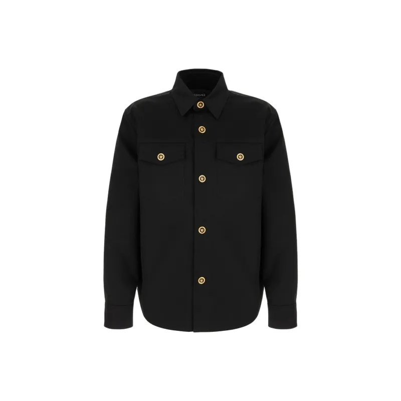 VERSACE Cotton Shirt Jacket-0