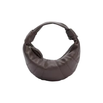 Lemaire Sheepskin Croissant Bag Handbag Mini Women's Honey Badger Brown