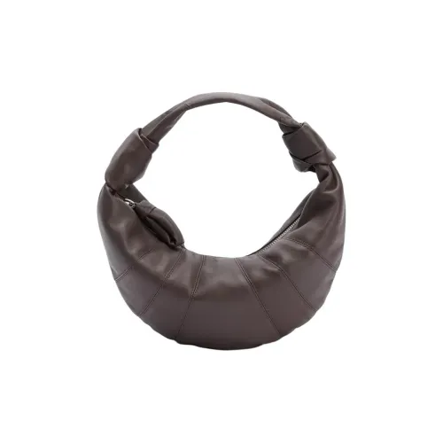 Lemaire Sheepskin Croissant Bag Handbag Mini Women's Honey Badger Brown