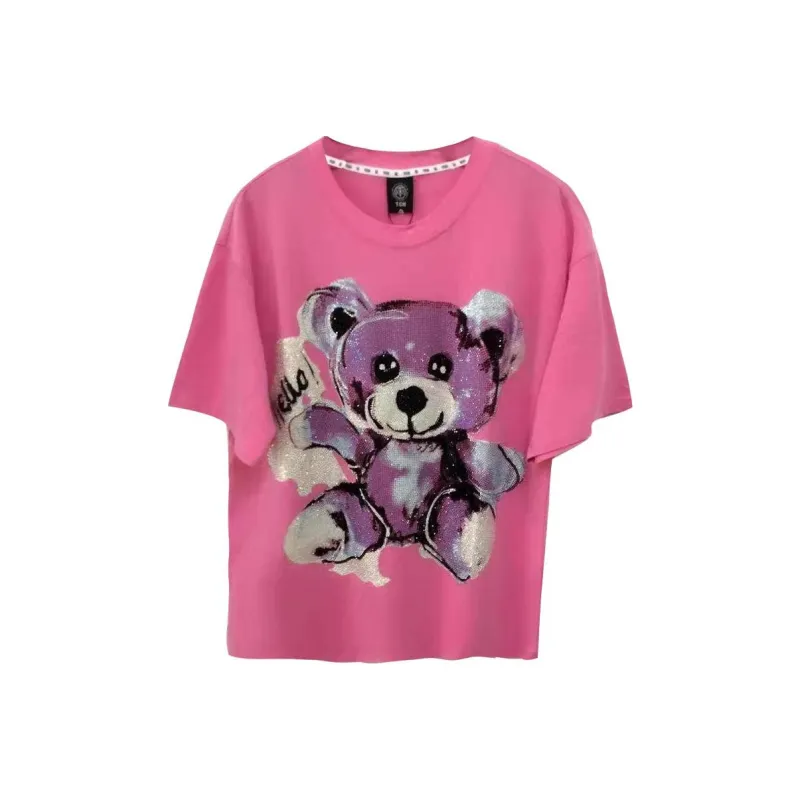 TCH T Shirts Women's Pink-0