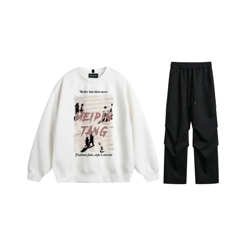 MEIPIN TANG Sweatshirt Set Unisex-0