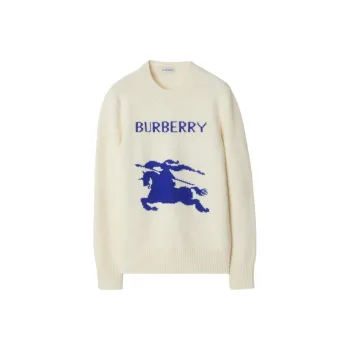 Burberry Equestrian Knight Crewneck Knitted Jumper