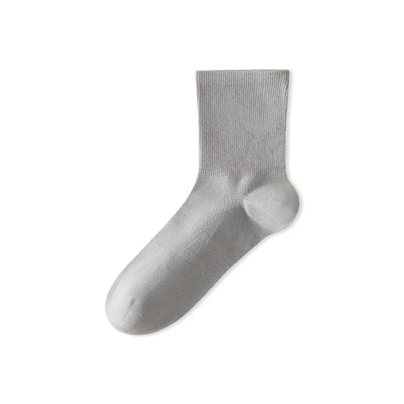 H YXIANG Mid Calf Socks Men's 5 Pack-13
