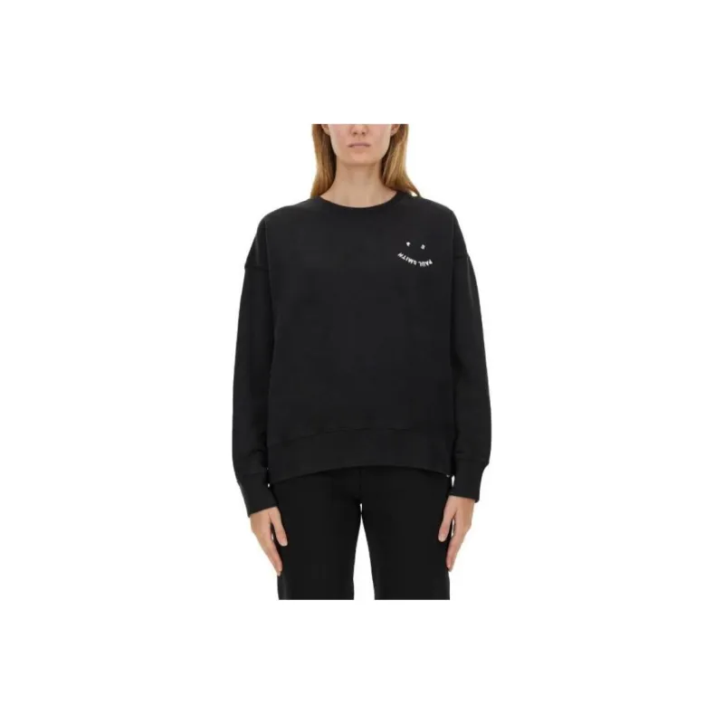 PS By Paul Smith Logo Embroidered Jersey Sweatshirt-0