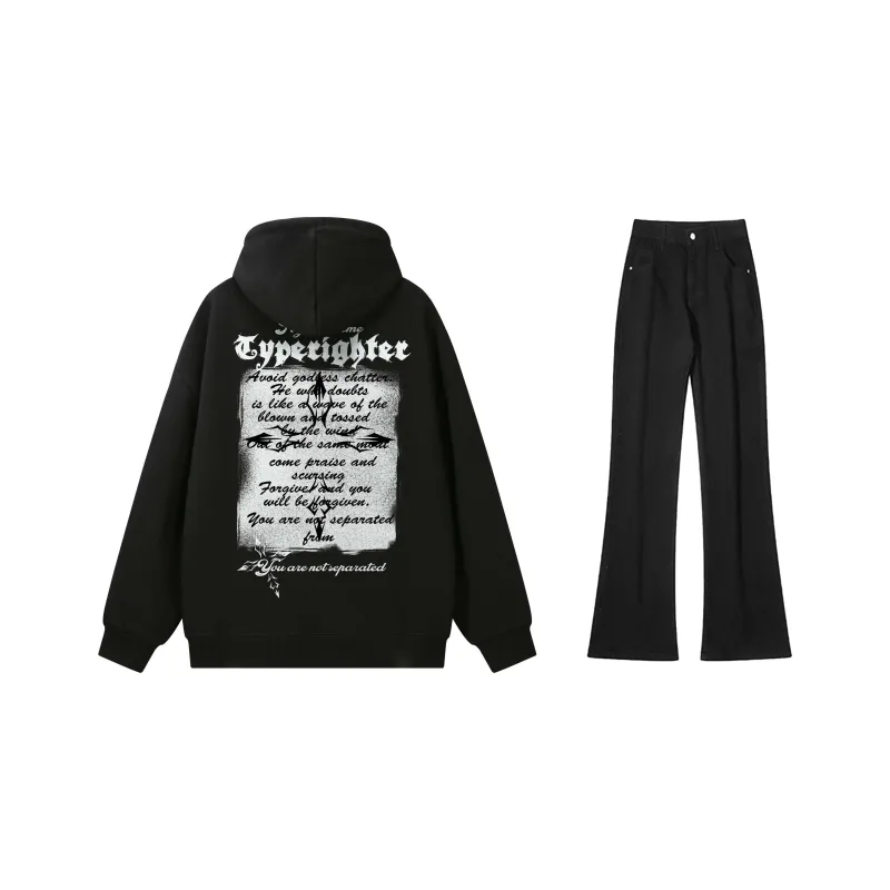 TYPERIGHTER Sweatshirt Set Unisex-0